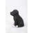 Sitting Staffordshire Pitbull Puppy Statue