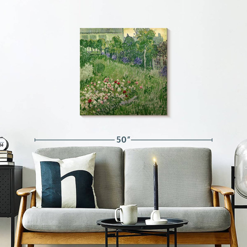 Jardin d'Alvord Daubigny, H 24 po x l 24 po