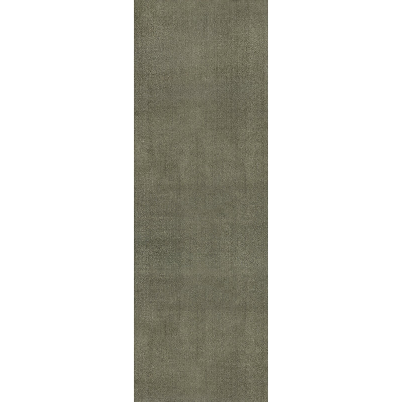 Argelia Solid Machine Washable Area Rug, Runner 2'6" x 8'