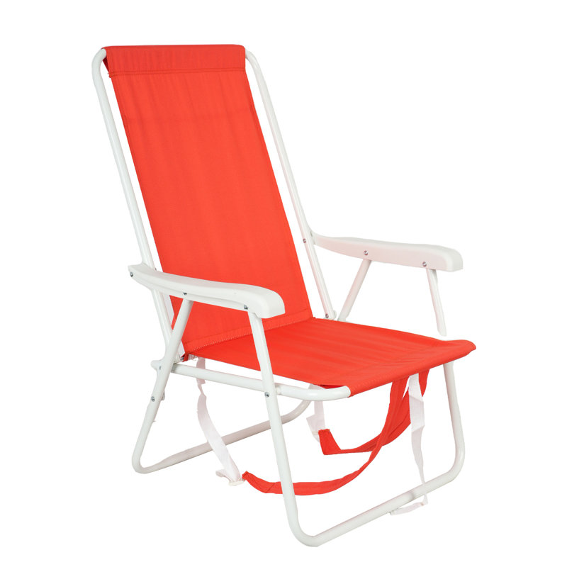 Fauteuil de plage pour adulte avec sac à dos léger, capacité de 300 lb, structure en aluminium inclinable, tissu 600D, angle réglable et pochettes de rangement pliables, organisateur de poche, rangement pour sac de glace
