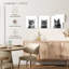 Trois chats, reproduction sur toile-1107530200