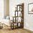 Amill Corner Shelf Unit，Set of 2 Ladder Shelving Unit-932212864