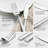 60 Piece Hammered Silverware Set