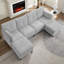5 Seater Chenille Sectional-135101071