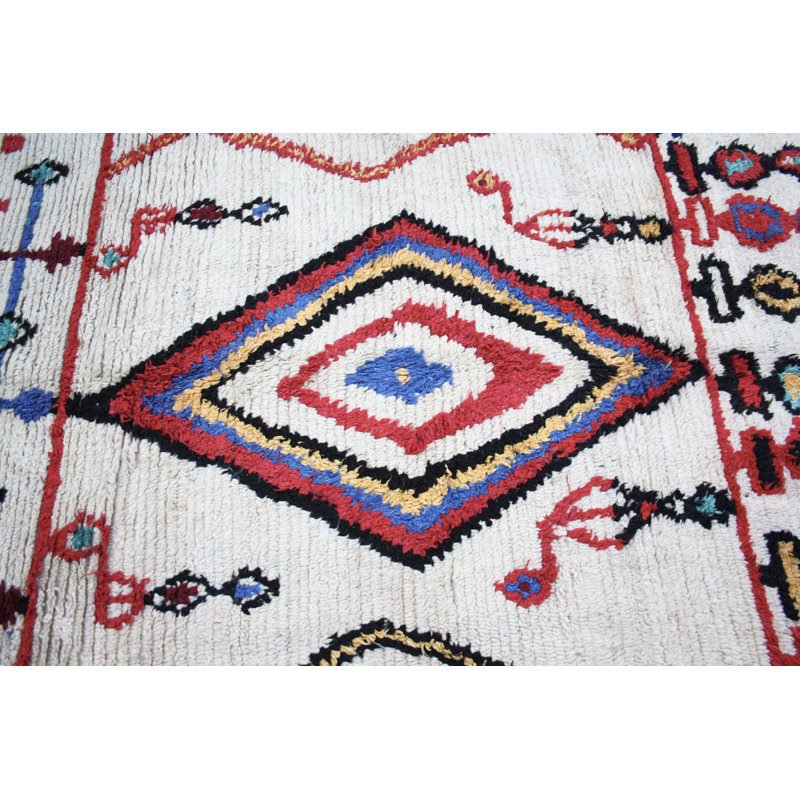 One-of-a-Kind Rectangle 4'9" X 9'6" Hand Knotted Area Rug