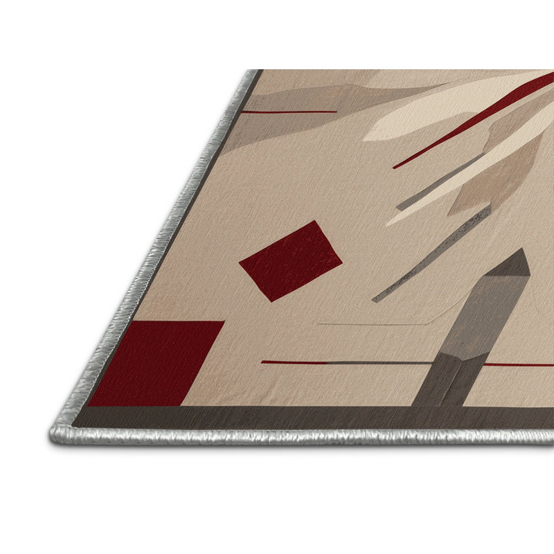 Crystal Divide Rug, Rectangle 4' x 6'