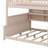 Full XL Over Queen Bunk Bed With Integrated Shelving, Adjustable Lighting And Perforated Panels-1362612327-1362612322