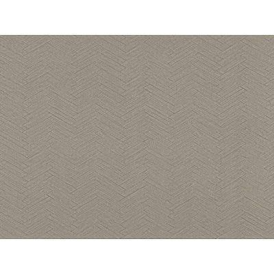 Rouleau de papier peint à motif de chevrons brun Karma Sparks, 27 pieds de long x 27 pouces de large