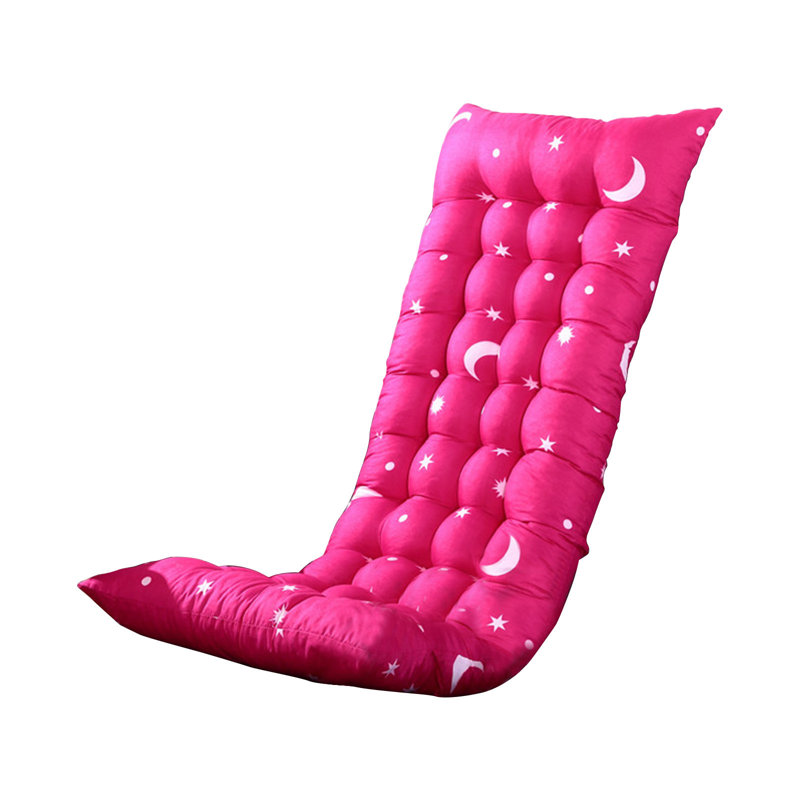 Seat Cushions For Home Use  Tufted Corduroy Floor Cushions For Living Room Tatami  43.3 Inch, Hot Pink