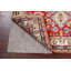 Tapis rouge en laine noué à la main de conception unique 2 pi 8 po x 3 pi 10 po