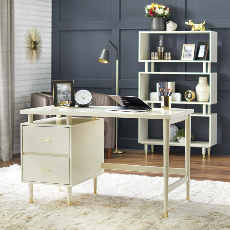 Camylle Writing Desk, Antique White