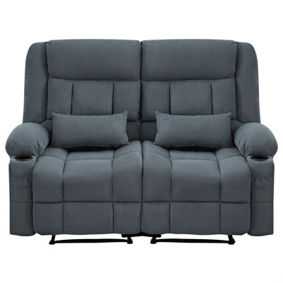 Causeuse inclinable avec porte-gobelets