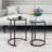 Byson Glass Top Nesting Tables