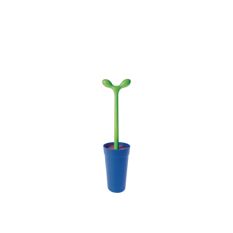 Merdolino Toilet Brush, Blue