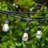 Ambience Pro 2.25' Outdoor Solar Powered 15 - Bulb String Light (End to End Connectable)