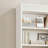 White 5-Tier Wooden Bookcase With A Farmhouse Retro Style, Featuring A Double-Grooved Design And A Wooden Base; Suitable For Offices/Libraries.-358537902