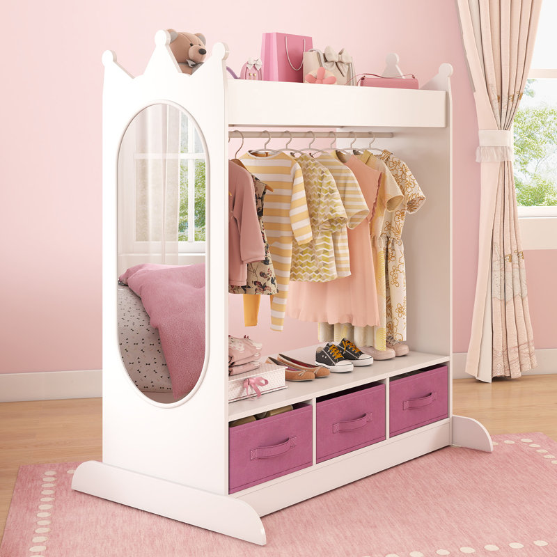 Haught Kid Armoire, White