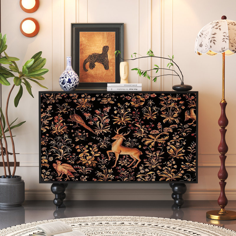 Armoire de rangement de style français