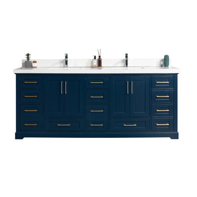 Ensemble de meuble-lavabo double 84 po Eser
