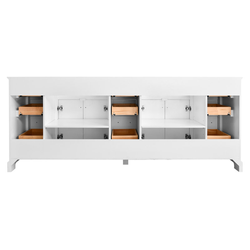 84" Bathroom Vanity Base Only