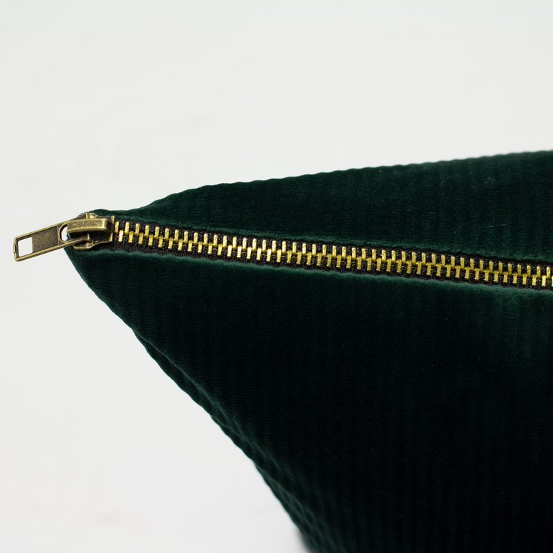 Square Throw Cushion, Emerald