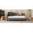 L-Shaped Linen Daybed, With Solid Wood Legs-1560532902-1560532903