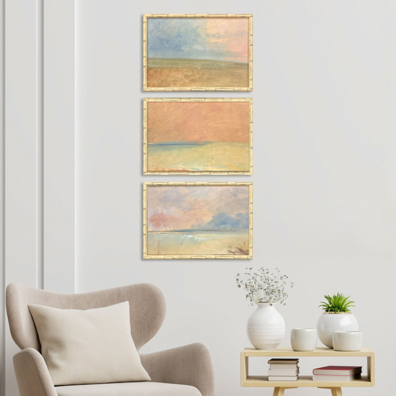 «Serene Horizon I», art encadré