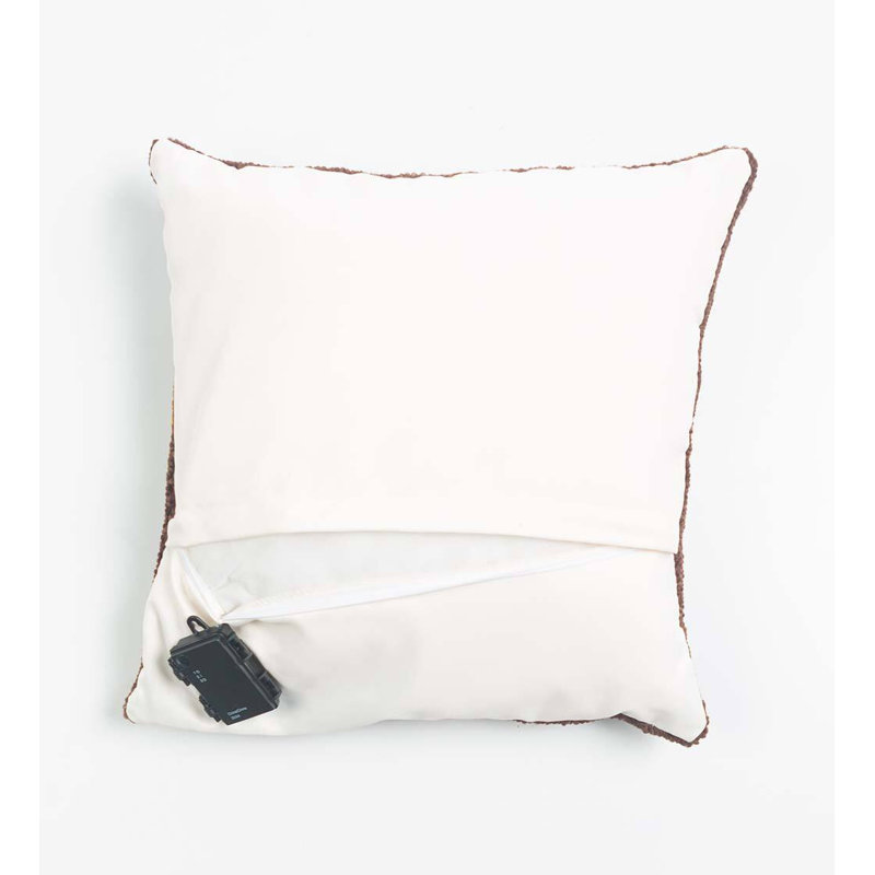 Sunflower and Butterfly Outdoor Square Pillow Cover & Insert