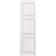 Custom Three Panel Cottage-Style Raised Panel Vinyl Shutters Pair