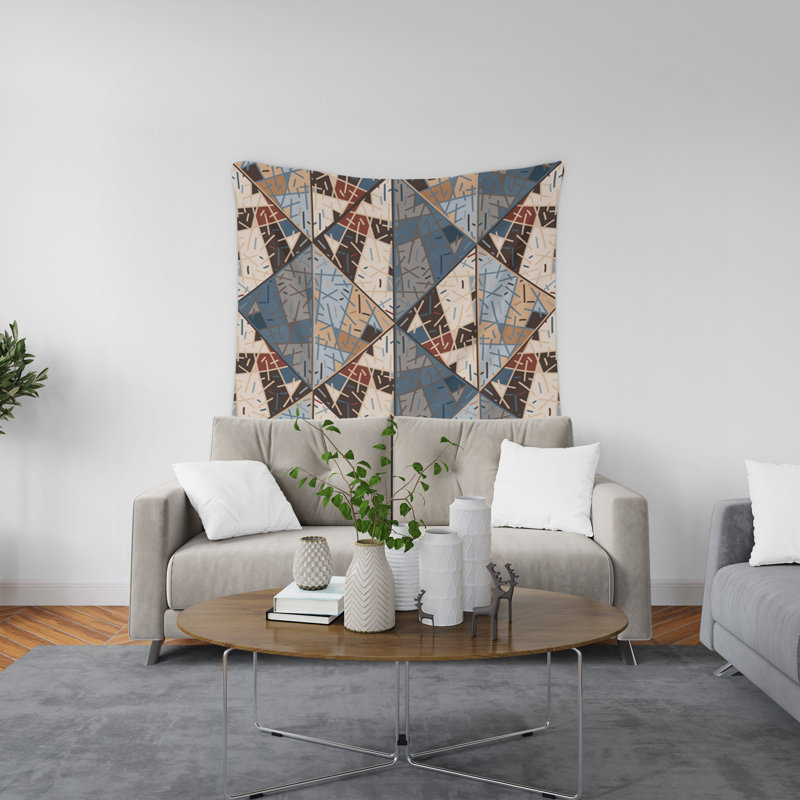 Tapisserie murale, H 80 po x l 68 po