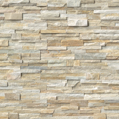 Stonecrest 6 in. x 24 in. Split Face Natural Stone Ledger Panel Wall Tile