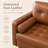 Aisha 69.7'' Faux Leather Sofa-123819560