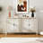Sideboard Cabinet With 4 Doors and Adjustable Shelves-1027259757