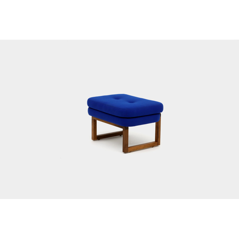 Melinda Upholstered Bench, 18" H x 24" W x 22" D, IKB