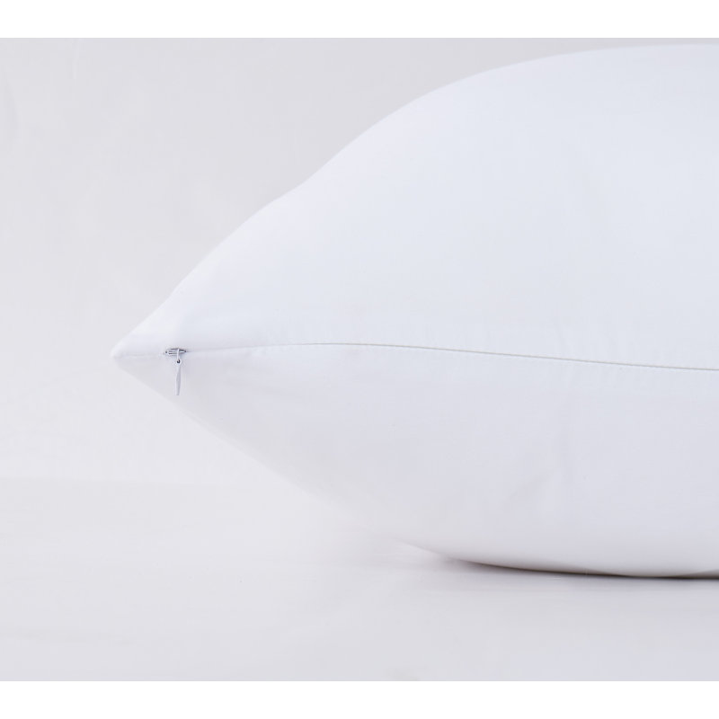 White Hypoallergenic Down Alternative Bed Pillow Set