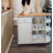 Kitchen Island, Kitchen Cart With Drawer and Wine Rack