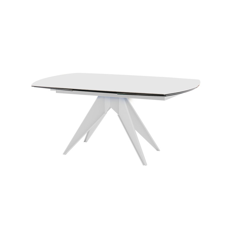 MINOSSE Dining Table, White, Alabaster