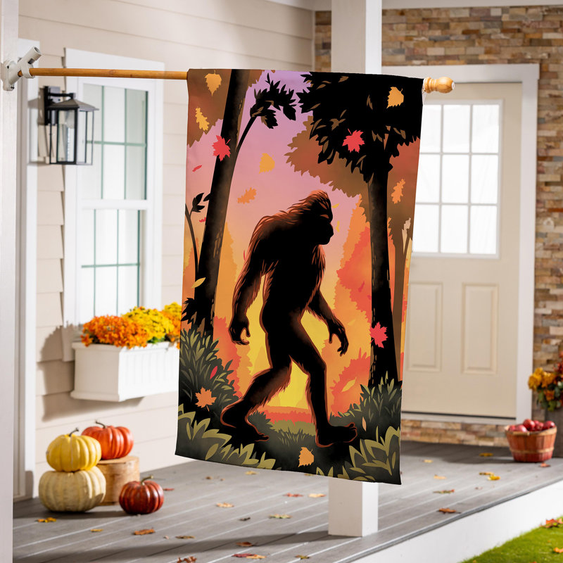 Drapeau de maison Bigfoot