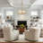 Jairdan 5 - Light Dimmable Matte Black Drum Chandelier-731802093