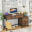 Bureau de style industriel, bureau d'ordinateur, table d'écriture-969372607