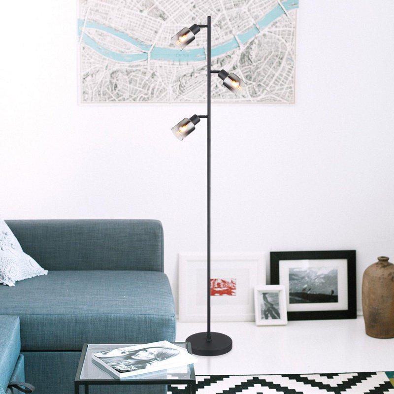 154cm Matte Traditional Floor Lamp