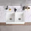 32.25'' L Double Bowl Ceramic Kitchen Sink