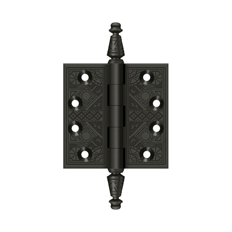 3.5'' x 3.5'' Butt Bearing Hinge, Oil Rubbed Bronze