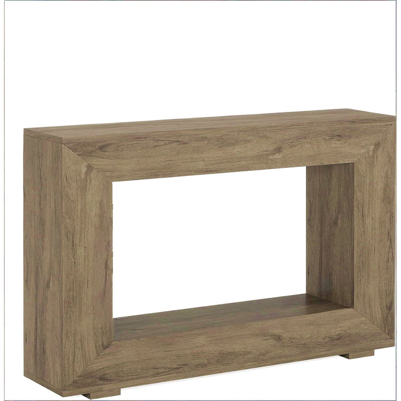 Entryway Sofa Table,Wood Side Table,Console Table, Gray