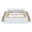 Structure de lit plateforme en bois avec 6 tiroirs-1518705890