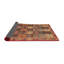 Tapis traditionnel rouge / vert-443257385