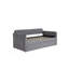 Lit de jour simple rembourré avec couchette et chargement USB-633564474