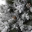 Arbre de Noël artificiel pin floqué-577171469