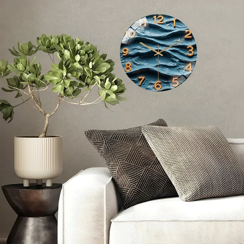 Horloge murale Ocean Wave