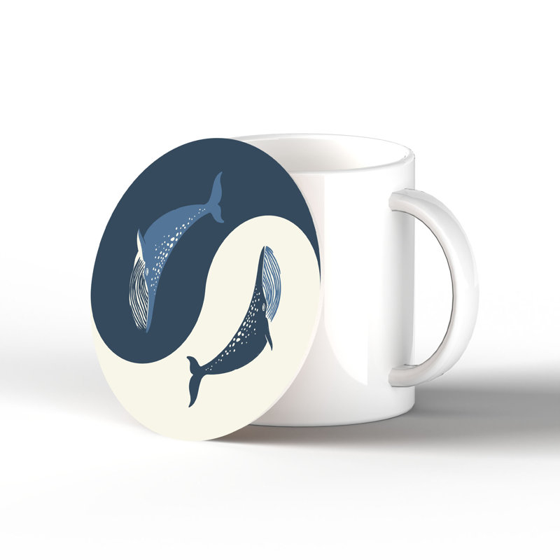 Ceramic Round 1 Piece Coaster